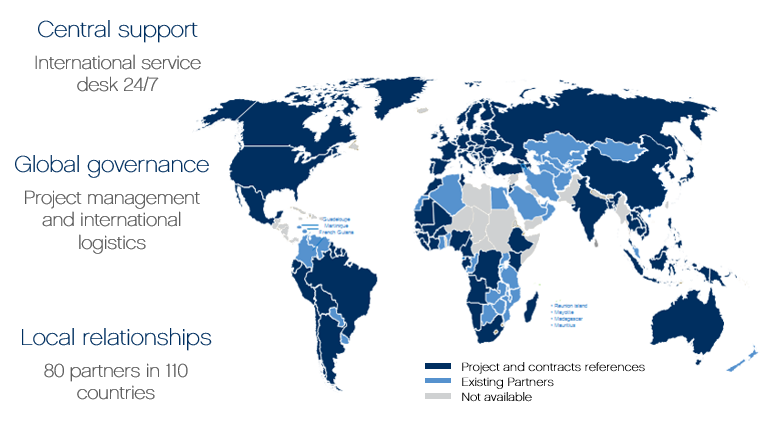 NXO’s business international organization