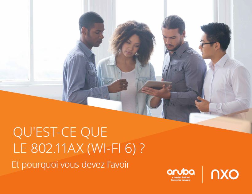 EBOOK ARUBA : QU'EST-CE QUE LE WIFI6 ? Couv NXO