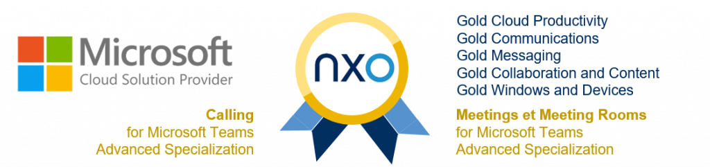 NXO est Gold Partner Microsoft