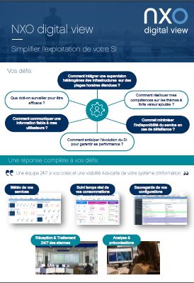 BOCHURE NXO DIGITAL VIEW - Couv
Monitoring - Supervision IT