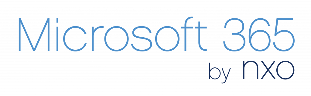 Logo Microsoft 365 by NXO bleu