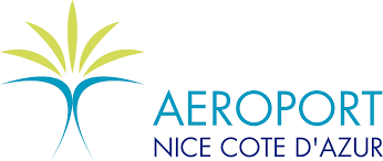 Logo aéroport de Nice - client NXO