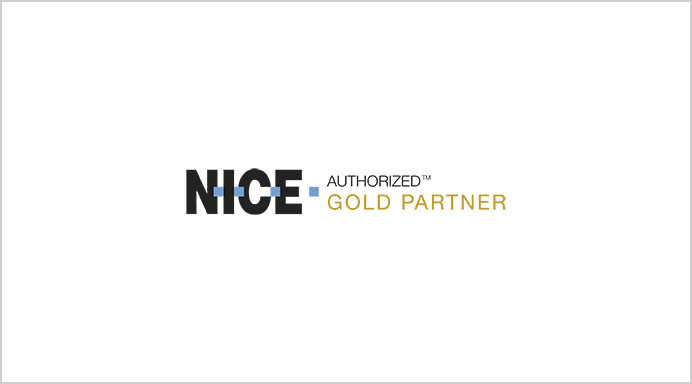 Logo Nice Authorized Gold Partner - NXO